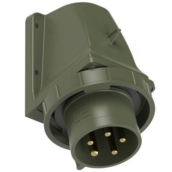 PC Electric Power Twist 5252-6k.u CEE zásuvka na stěnu, 32 A, 5pólová, 1 ks