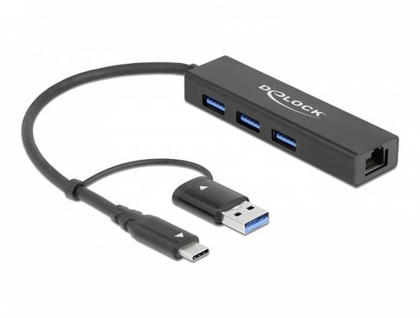 Delock USB-C® dokovací stanice 64149 Vhodné pro značky (dokovací stanice pro notebook): univerzální