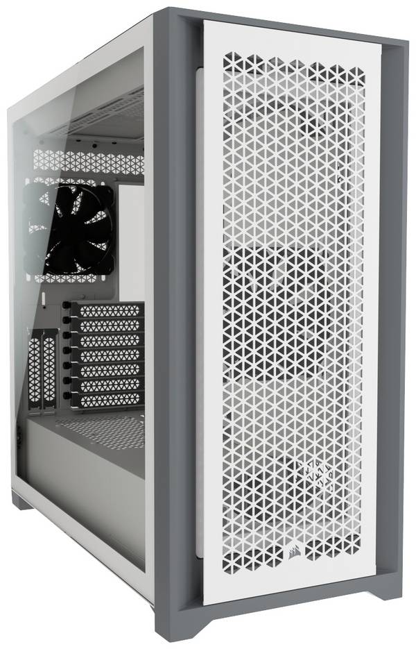 Corsair 5000D RGB midi tower PC skříň  bílá