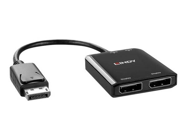 LINDY 38430 DisplayPort adaptér  černá