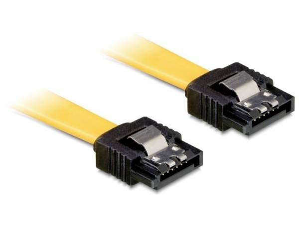 Delock pevný disk kabel  0.1 m žlutá