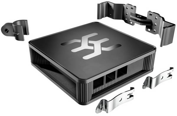 Weidmüller UH20-RPI-4-BASE SBC skříň Vhodné pro (vývojové sady): Raspberry Pi®  černá