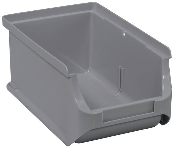 Plastový box na drobný materiál, stohovatelný Allit ProfiPlus Box RE 2, (d x š x v) 160 x 102 x 75 mm, šedá