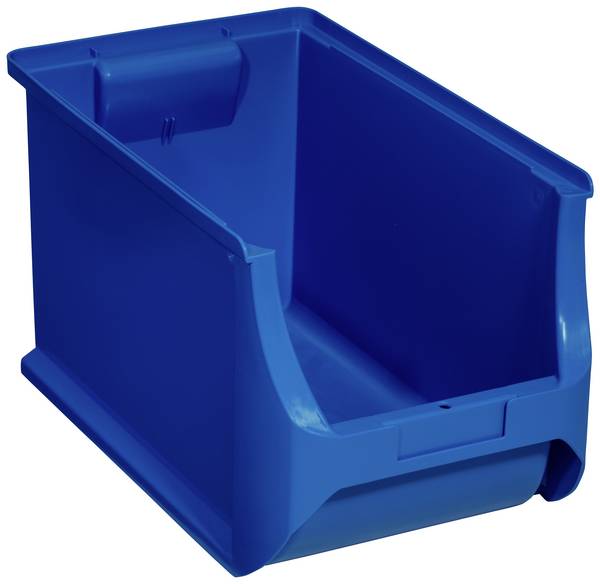 Plastový box na drobný materiál, stohovatelný Allit ProfiPlus Box RE 4H, (d x š x v) 355 x 205 x 200 mm, modrá