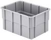 Alutec 75220 vkládací krabice , stohovatelné, (d x š x v) 181 x 131 x 101 mm, šedá, 1 ks