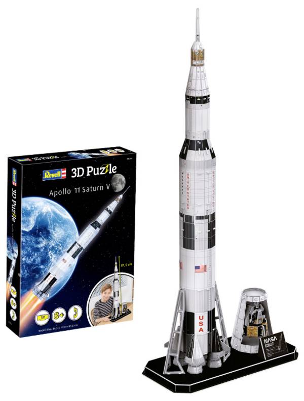 3D Puzzle Apollo 11 Saturn v 00250  1 ks