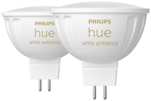 Philips Hue  LED žárovka 8719514491588 Energetická třída (EEK2021): G (A - G) Hue White Ambiance GU5.3