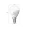 LED žárovka E27 'Philips Hue White and Color', výška 77 mm, průměr 45 mm.