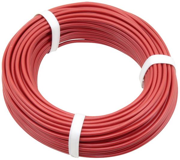 Donau Elektronik 2500 Měřicí kabel   25 m červená 1 ks