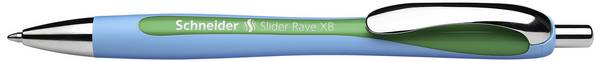 Schneider Schreibgeräte Slider Rave 132504 kuličkové pero 1 mm Barva písma: zelená 1 ks