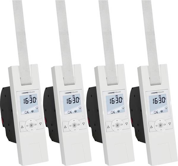 HOMEPILOT 10182345  Sada elektrického navíječe rolet 23 mm tažná síla 45 kg pod omítku