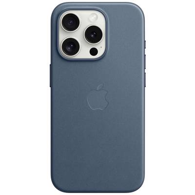 Apple Finewoven Case zadní kryt na mobil Apple iPhone 15 Pro pacifická modrá indukční nabíjení, odolné vůči nárazům