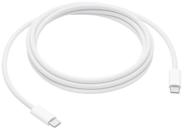 Apple Nabíjecí kabel USB poškozený/chybějící obal USB-C ® zástrčka, USB-C ® zástrčka 2.00 m bílá MU2G3ZM/A-B