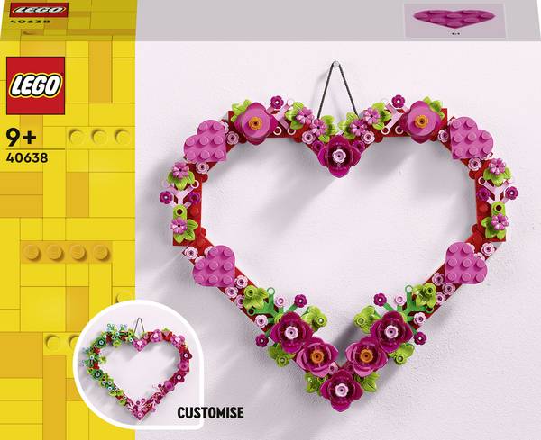 <br>  40638<br>  LEGO® ICONS™<br>  Dekorace ve tvaru srdce<br>