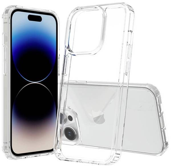JT Berlin Pankow Clear zadní kryt na mobil Apple iPhone 15 Pro transparentní odolné vůči nárazům 11030