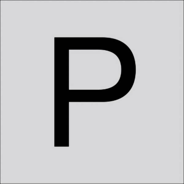 RZB 99224.003.P Písmeno „P“, velké, 200 mm 1 ks