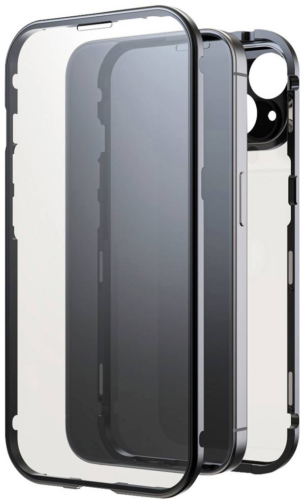 Black Rock 360° Glass Cover Apple iPhone 15 černá 1552552, odolné vůči nárazům 1300TGC02