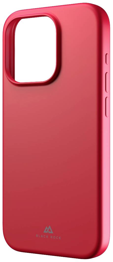 Červený mobilní kryt s výřezem pro kameru a bočními tlačítky. Design od Black Rock. Minimalistický a hladký.
