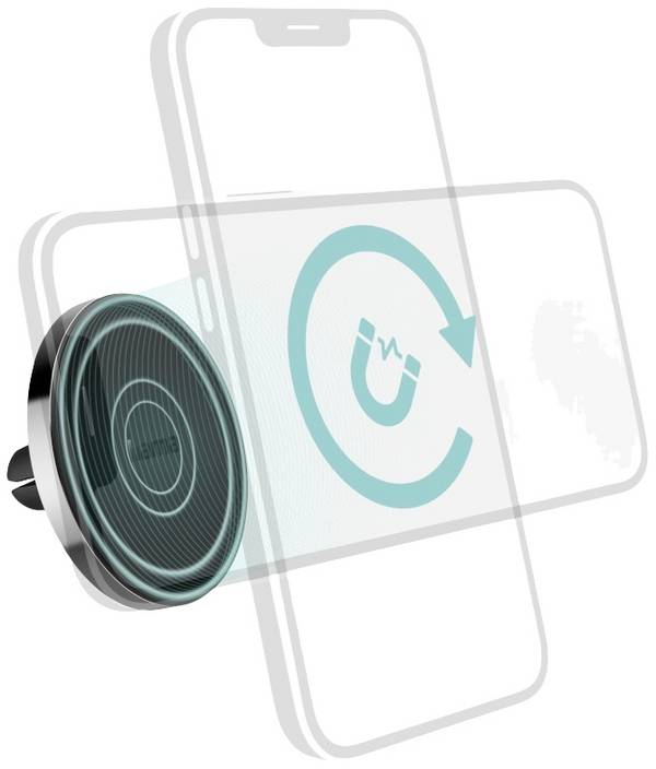 Hama  upevnění na ventilační mřížku držák mobilního telefonu do auta otočné o 360°