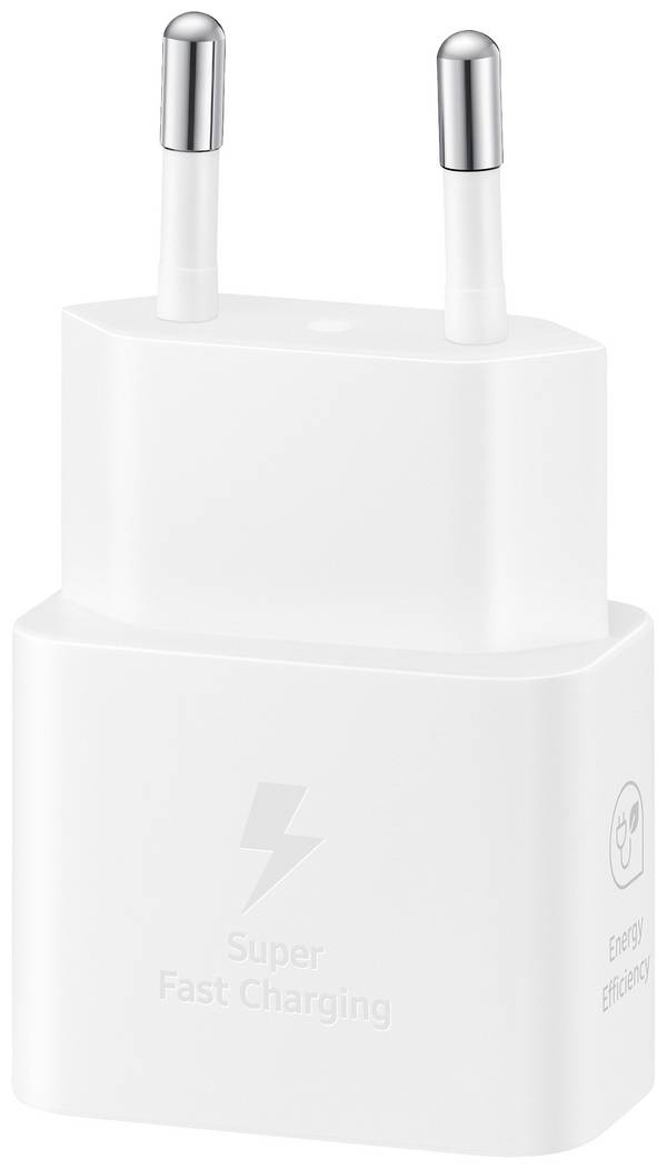 Samsung EP-T2510NWEGEU-B USB nabíječka, Rychlonabíječka, 1x USB-C®, 25 W, Dodávka energie, bílá