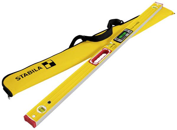 Stabila TECH 196 DL 19826 digitální vodováha  S protiskluzovou ochranou, Vč. brašny 122 cm  0.5 mm/m