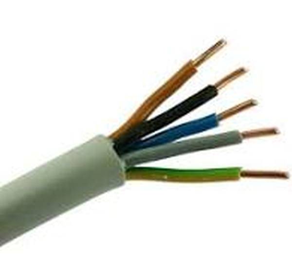 NYM-J 5x1,5 RG50 opláštěné vedení NYM-J 5 G 1.5 mm² šedá 50 m