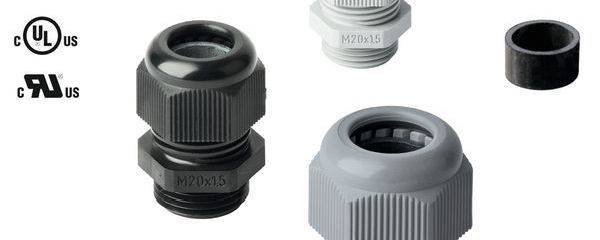 Jacob 5011M16PA08/7035 kabelová průchodka Integrované kotvení kabelu M16 plast 100 ks