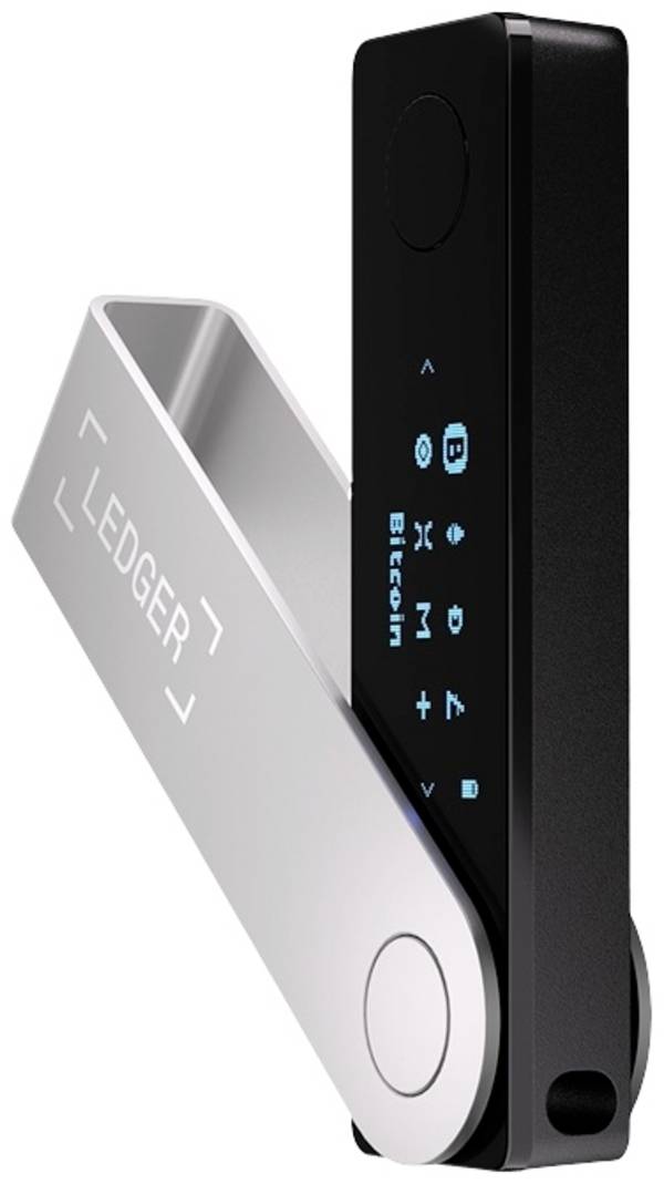 Ledger Nano X Hardwarová peněženka černá (matná) USB-A, Bluetooth 1 ks LNX-DEON