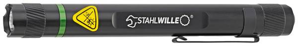 <br>  Stahlwille<br>  77490014<br>  13132<br>  kapesní svítilna<br>  na baterii<br>  <br>  130 lm<br>  13.8 cm<br>  černá<br>