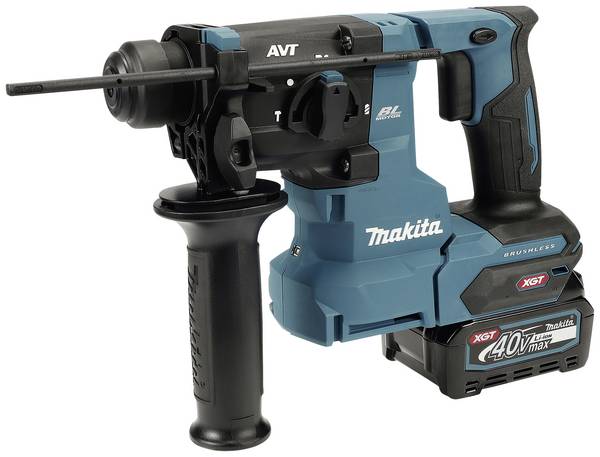 Makita HR010GD201 SDS plus-aku kombinované kladivo 40 V 2.5 Ah Li-Ion  vč. 2x aku, vč. nabíječky
