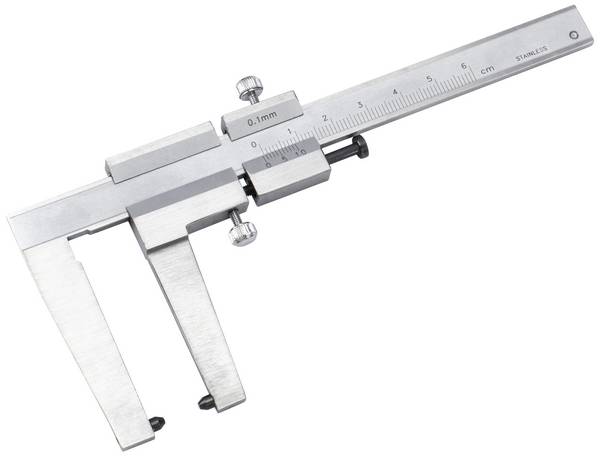 Dasqua 2240-0040-DakkS měřič opotřebení brzdových kotoučů  Kalibrováno dle (DAkkS)