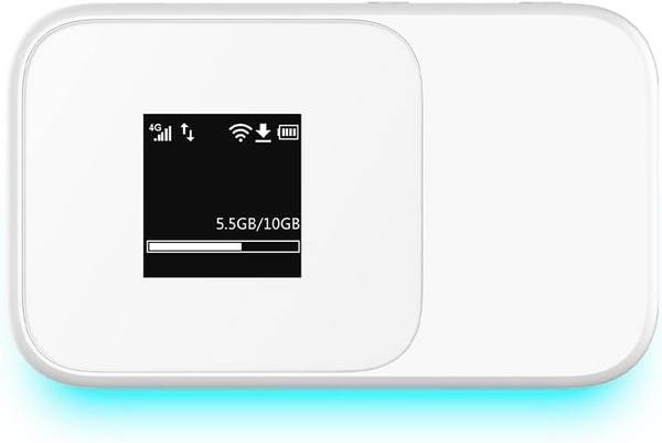 ZTE MF986D Cestovní 4G LTE Wi-Fi hotspot  866 MBit/s  bílá