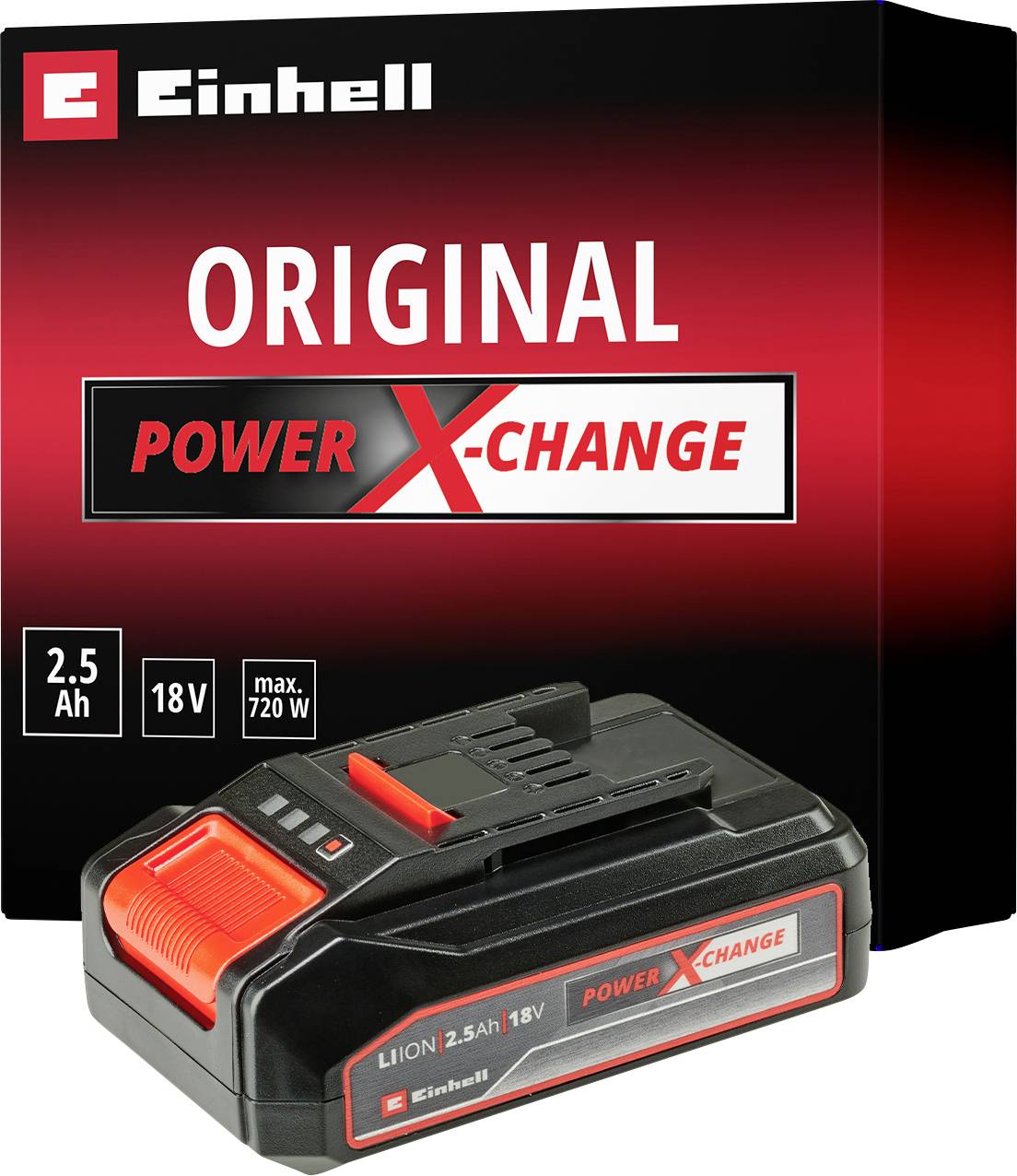 Einhell Power X-Change 4511516 náhradní akumulátor pro elektrické nářadí  18 V 2.5 Ah Li-Ion akumulátor