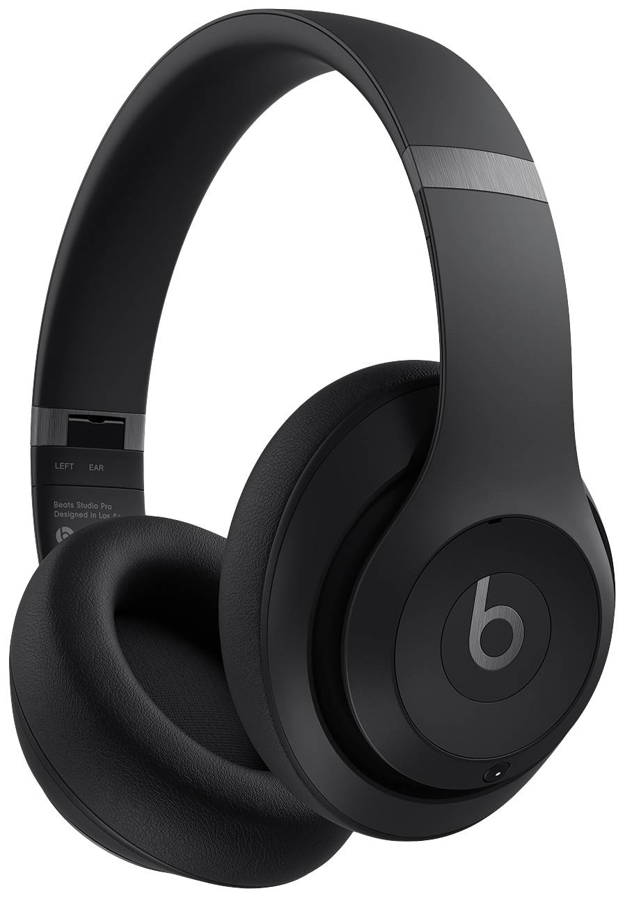 Beats Studio Pro sluchátka uzavřená (Over Ear) Bluetooth®, kabelová stereo černá Potlačení hluku složitelná Hi-Fi-1