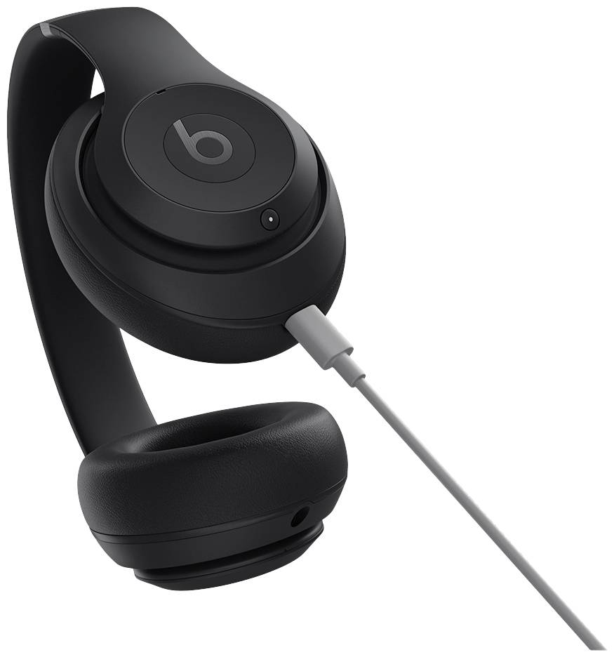Beats Studio Pro sluchátka uzavřená (Over Ear) Bluetooth®, kabelová stereo černá Potlačení hluku složitelná Hi-Fi-5