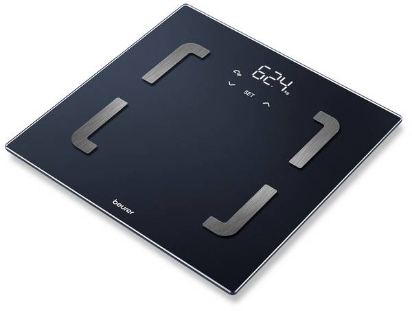 Beurer BF 880 WiFi váha s diagnostikou tělesných parametrů 76008 digitální Max. váživost=180 kg černá