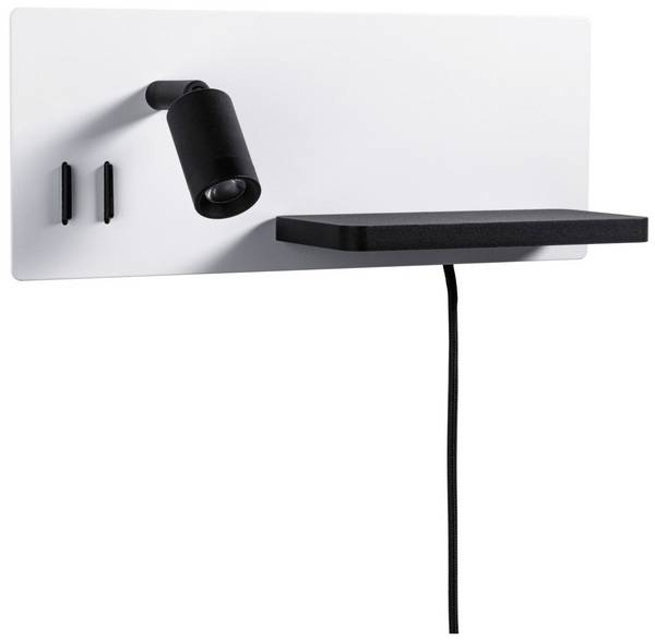 Paulmann Serra 71102 nástěnné světlo   5.5 W LED bílá (matná), černá (matná)
