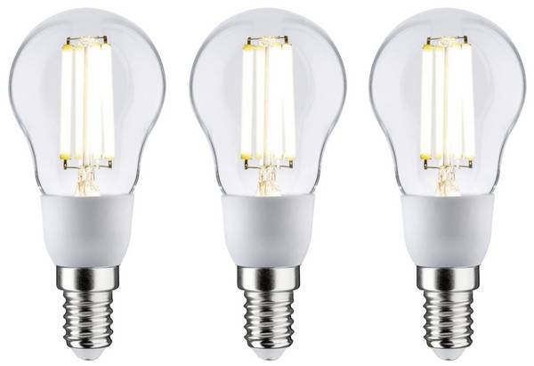 Paulmann 29134 LED Energetická třída (EEK2021) A (A - G) E14  2.5 W teplá bílá (Ø x v) 45 mm x 100 mm  3 ks