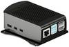 Joy-it RB-AlucaseP5-06B SBC skříň Vhodné pro (vývojové sady): Raspberry Pi® včetně upevňovacích jazýčků černá