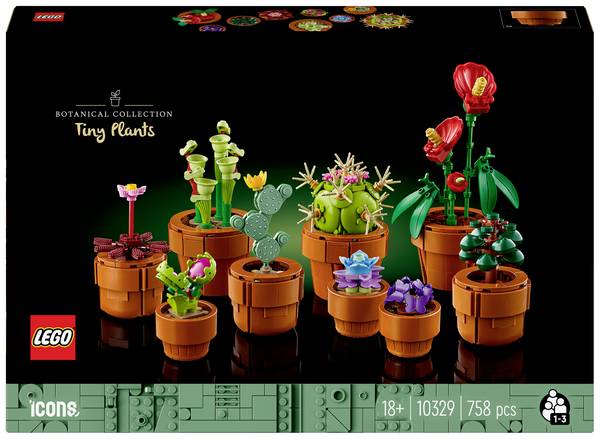 <br>  10329<br>  LEGO® Botanicals™<br>  Mini rostliny<br>