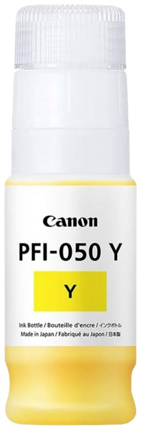 Canon 5701 C 001 PFI-050 Y náhradní náplň originál Canon žlutá 1 ks