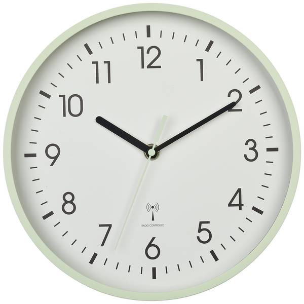 TFA Dostmann 60.3550.04 DCF nástěnné hodiny 24.5 cm x 42 mm , mátová