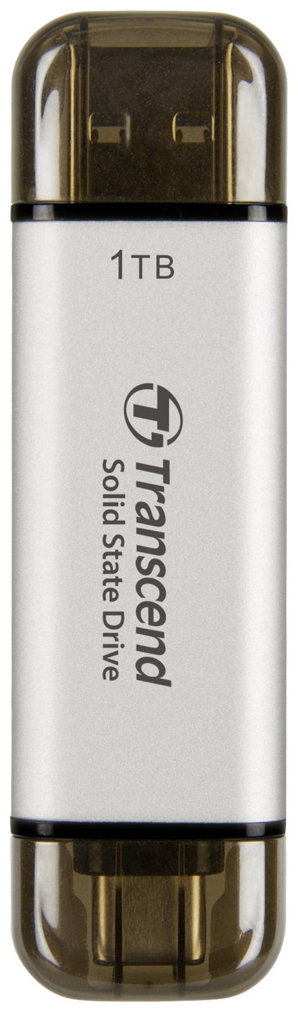 Transcend ESD310S 1 TB, externí SSD disk, USB 3.2 (Gen 2) , USB-C®, stříbrná