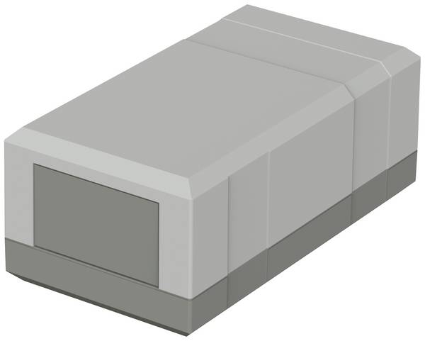 Bopla Elegant EG 1250 FK 32125042 elektronická krabice 125 x 67 x 50  polystyren  šedobílá (RAL 7035), Achátově šedá (RAL 7038) 1 ks