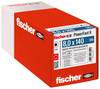 Fischer 566335 PowerFast II talířové šrouby 8 mm 140 mm vnitřní hvězdice ocel galvanizováno zinkem 50 ks