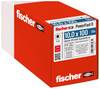 Fischer 566339 PowerFast II talířové šrouby 10 mm 100 mm vnitřní hvězdice ocel galvanizováno zinkem 50 ks