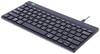 R-GO Tools Compact Break kabelový klávesnice italská, QWERTY černá ergonomická