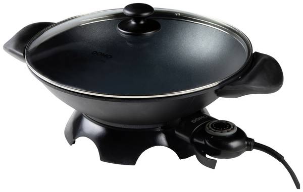 DOMO DO8708W DO8708W elektrická pánev wok černá