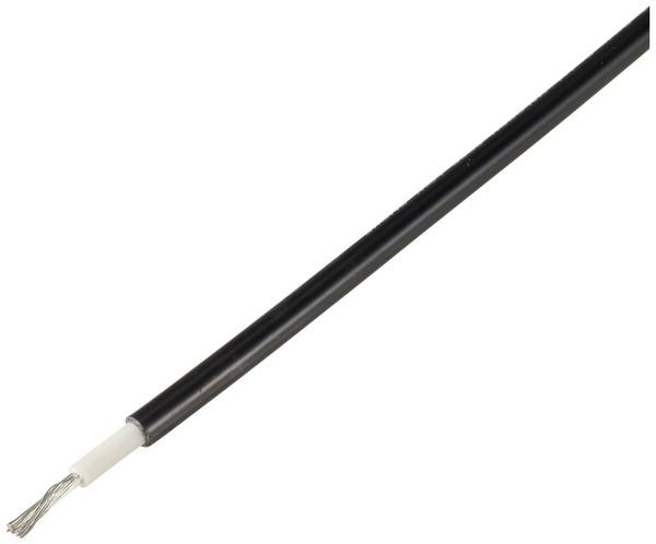 TRU COMPONENTS TC-11990900 fotovoltaický kabel 1 x 2.5 mm² černá metrové zboží