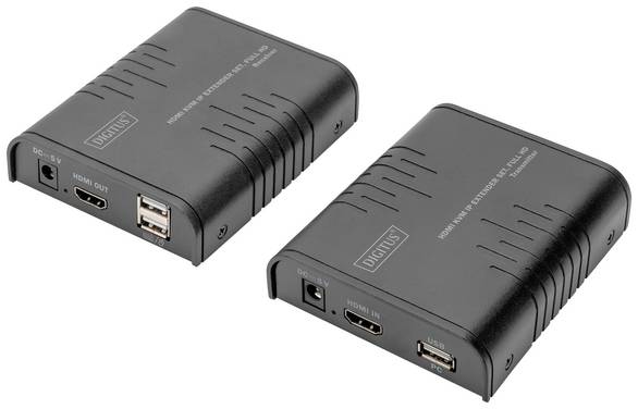 Digitus DS-55529 1 port HDMI Extender Set   černá